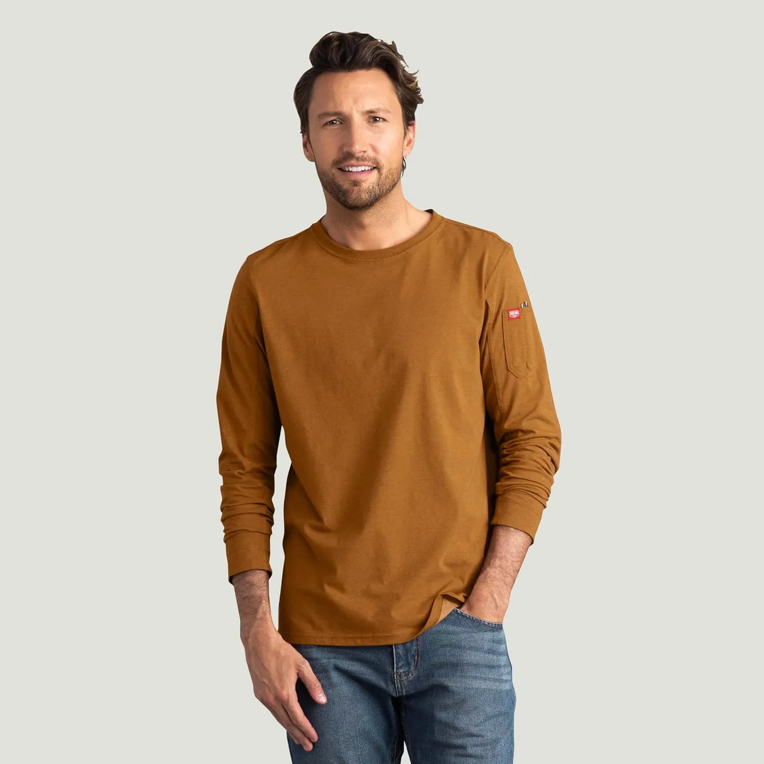 Red Kap Men's Long Sleeve Midweight Performance Tee