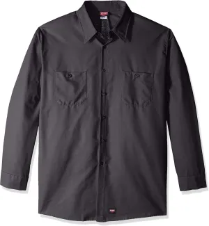 Red Kap Men's Long Sleeve Work Shirt with Mimix