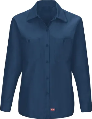 Red Kap Women's Long Sleeve Mimix Work Shirt