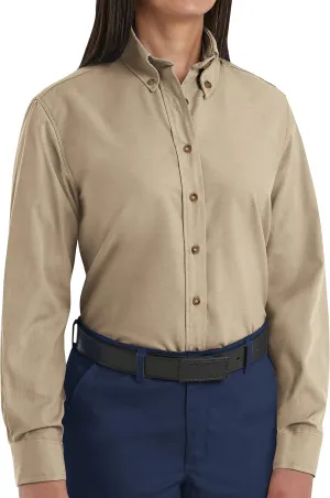 Red Kap Women's Poplin Dress Shirt
