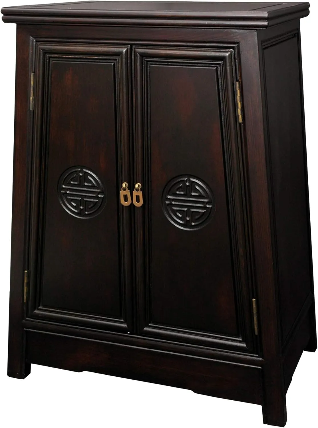 Red Lantern Long Life Cabinet, Dark Rosewood