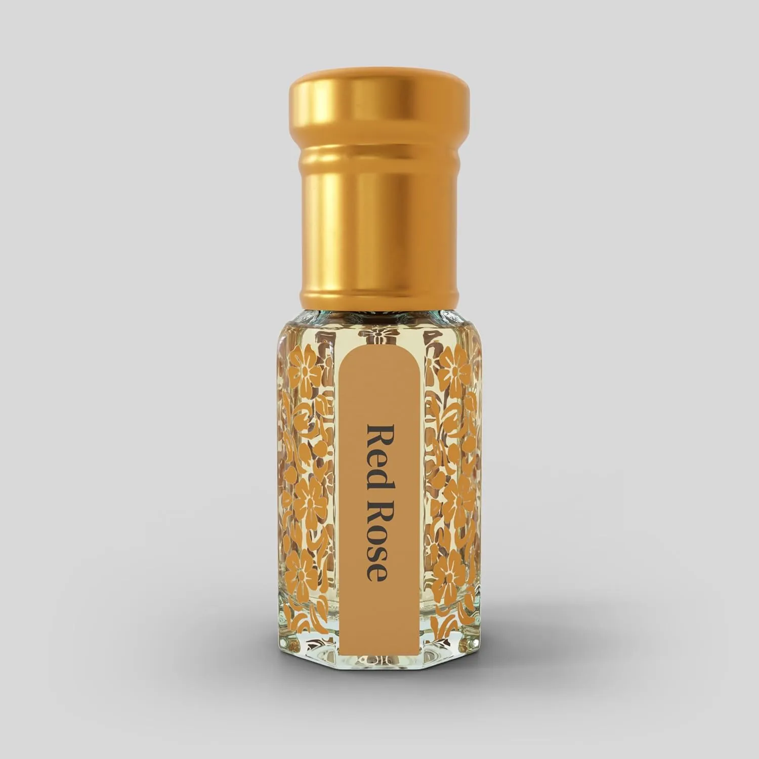 Red Rose Attar Original Pure Long-Lasting By Noo..man 100% Alcohol Free 6.0ml in Luxury Bottle Best for Men and Women