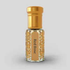 Red Rose Attar Original Pure Long-Lasting By Noo..man 100% Alcohol Free 6.0ml in Luxury Bottle Best for Men and Women