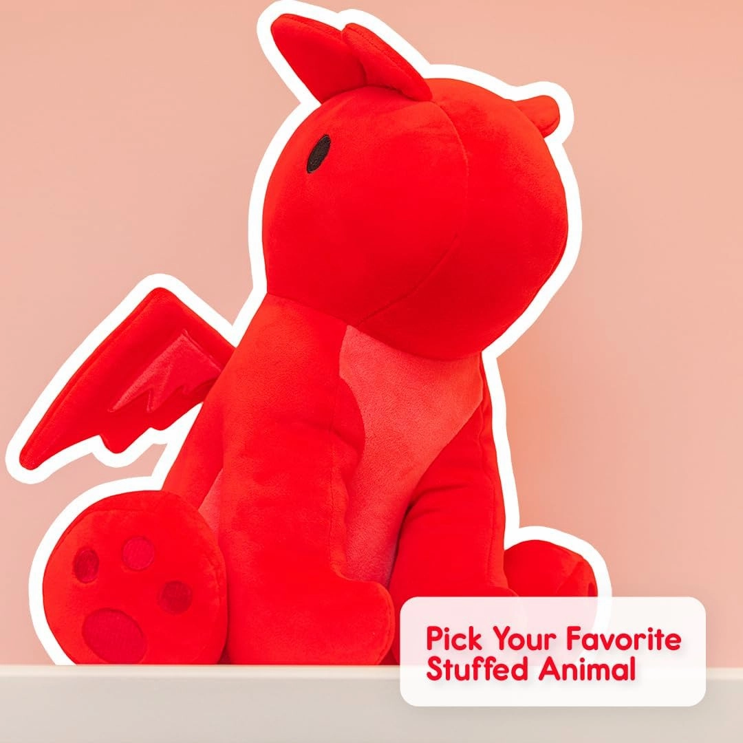 Red Dragon Stuffed Animals Ultra Soft Plush Cute Stuffed Red Dragon Toy Stuffed Animals for Girls and Boys
