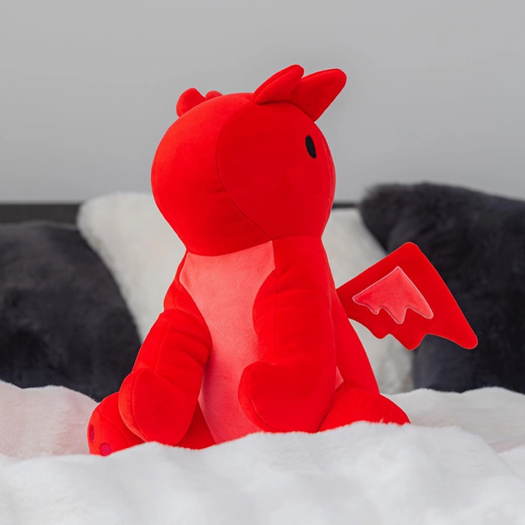 Red Dragon Stuffed Animals Ultra Soft Plush Cute Stuffed Red Dragon Toy Stuffed Animals for Girls and Boys