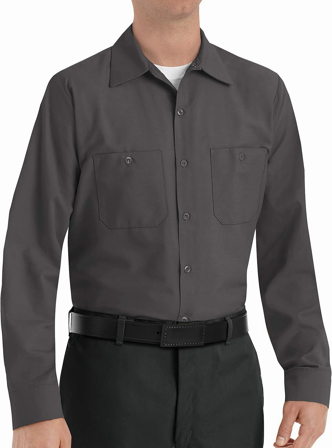 Red Kap Men's Industrial Long Sleeve Work Shirt