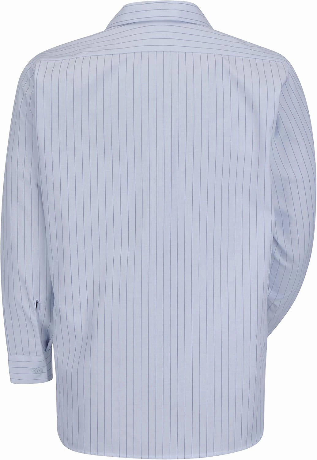 Red Kap Men's Long Sleeve Industrial Stripe Work Shirt
