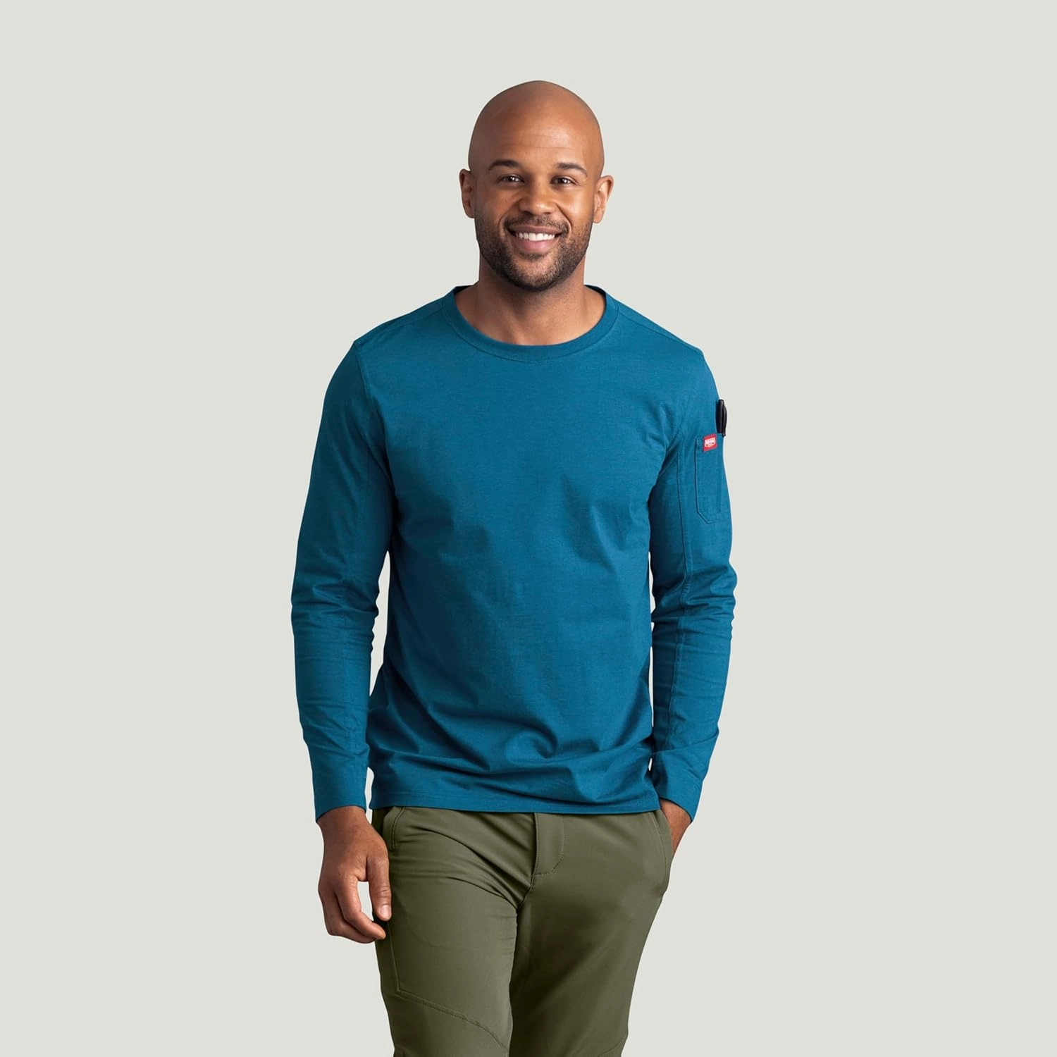 Red Kap Men's Long Sleeve Midweight Performance Tee