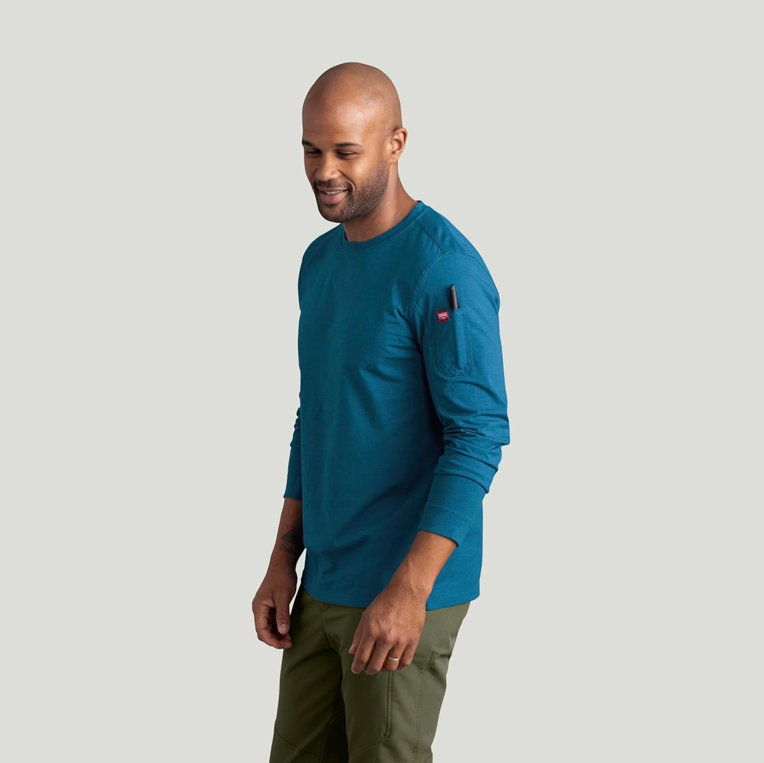 Red Kap Men's Long Sleeve Midweight Performance Tee