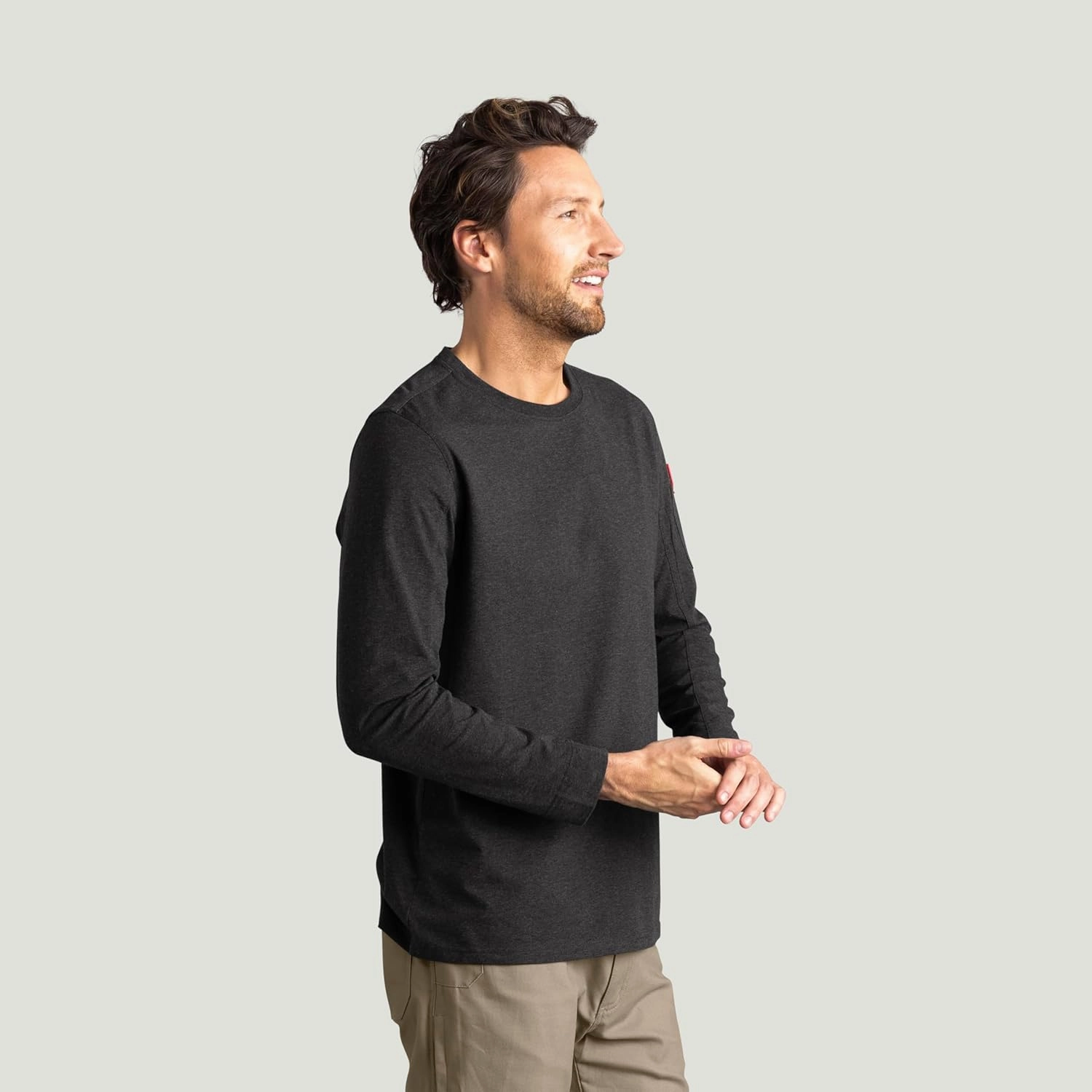 Red Kap Men's Long Sleeve Midweight Performance Tee