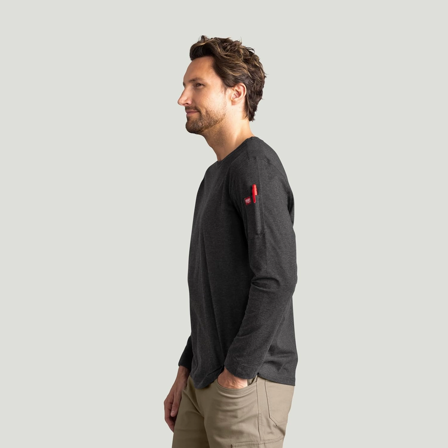 Red Kap Men's Long Sleeve Midweight Performance Tee