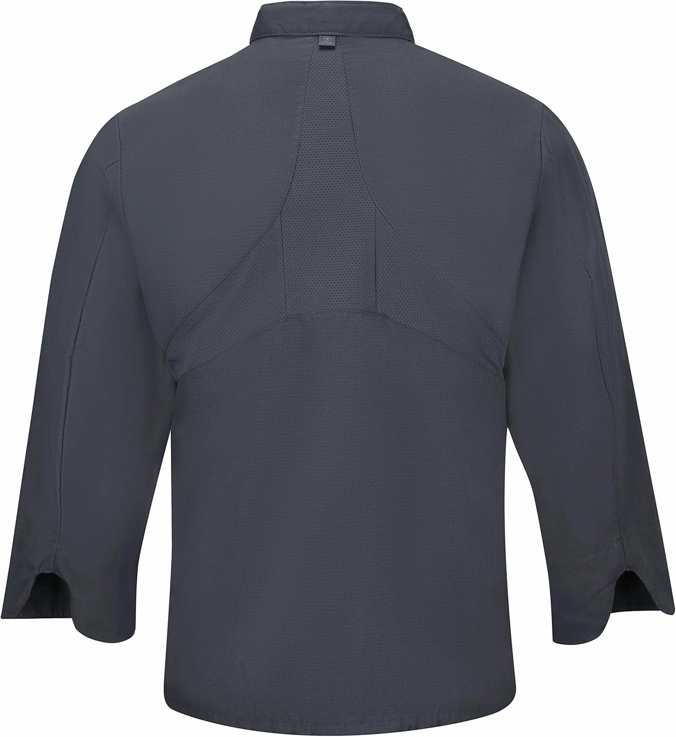 Red Kap Men's Long Sleeve Ten Button Chef Coat with Mimix and Oilblok