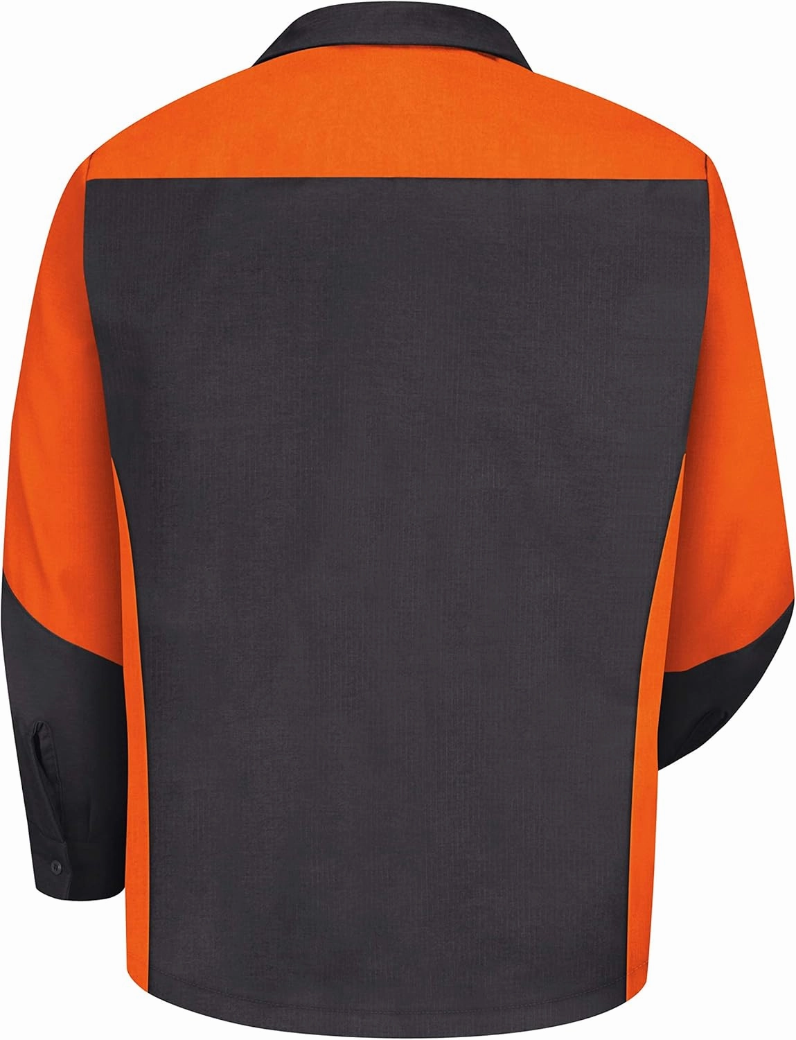 Red Kap Men's Long Sleeve Two-Tone Crew Shirt