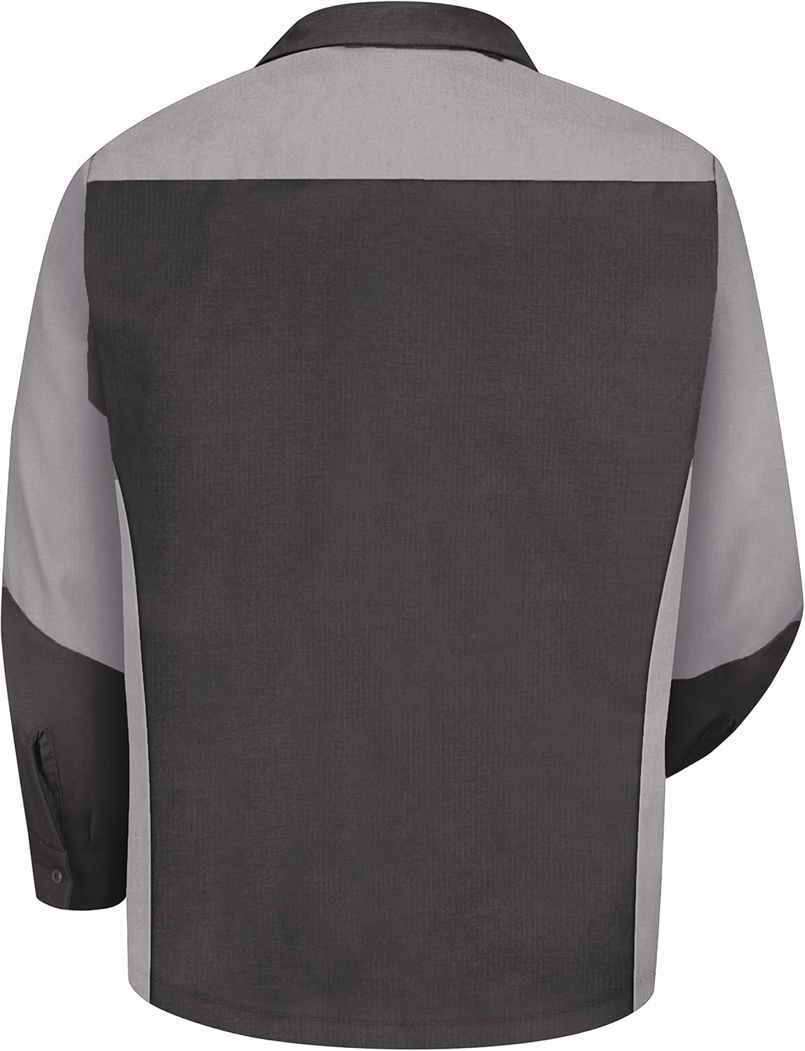 Red Kap Men's Long Sleeve Two-Tone Crew Shirt
