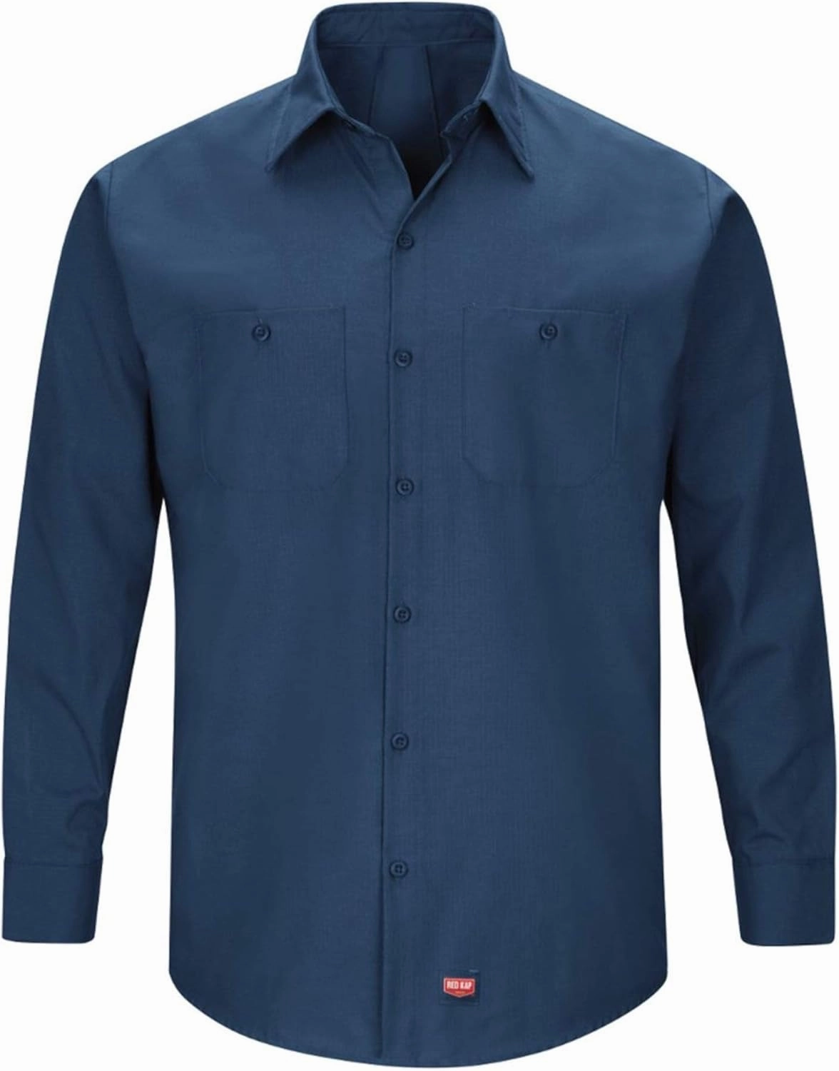 Red Kap Men's Long Sleeve Work Shirt with Mimix