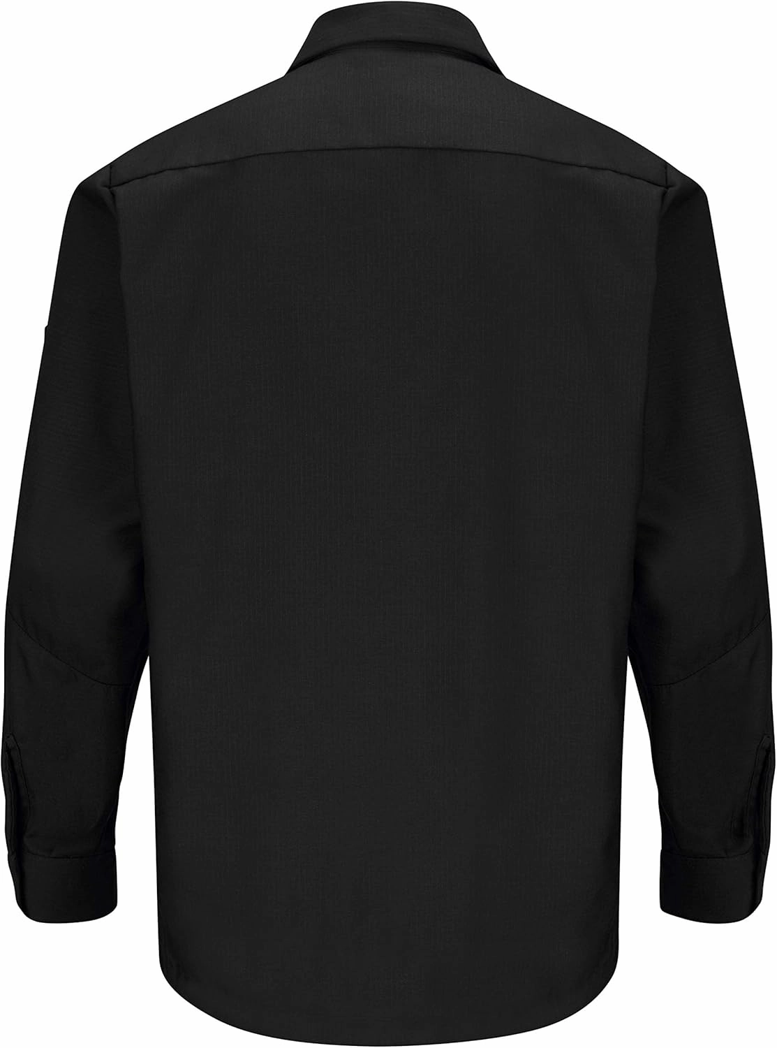 Red Kap Men's Ripstop Crew Shirt, Long Sleeve