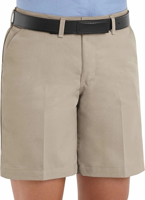 Red Kap Women's Plain Front Work Short