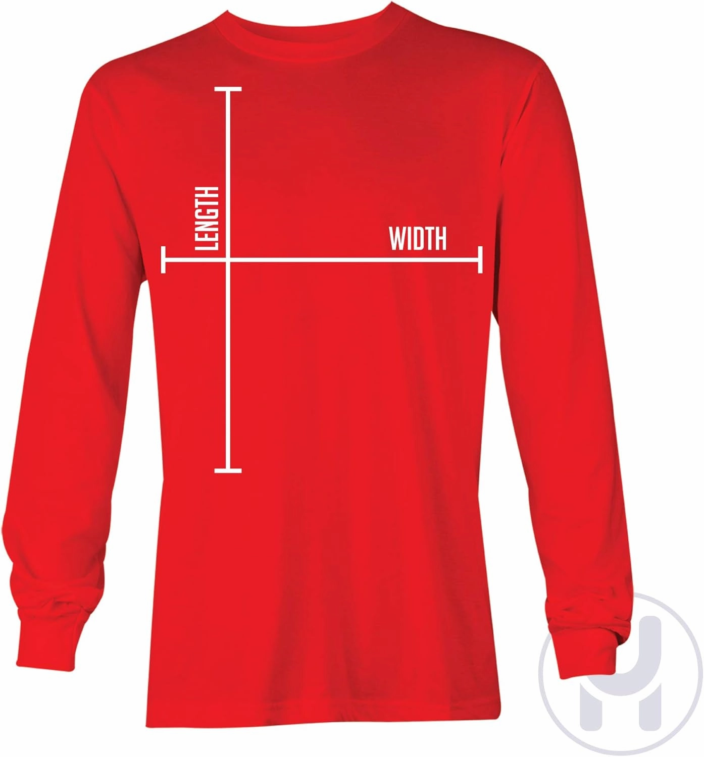 Red Line American Flag - Firefighter Support Unisex Long Sleeve Shirt
