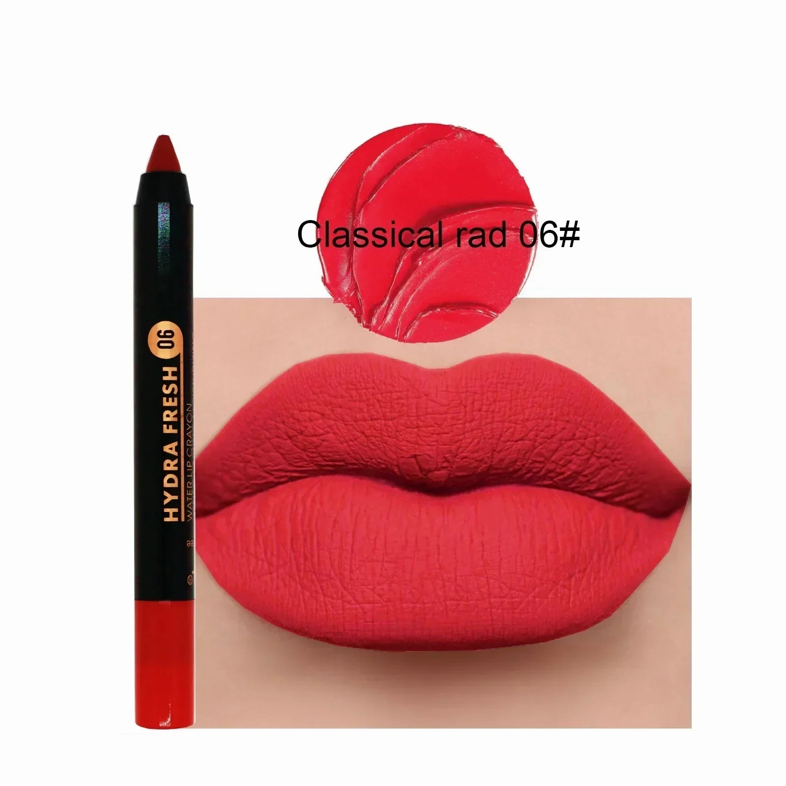 Red Nonstick Long-Lasting Velvet Matte Lipstick