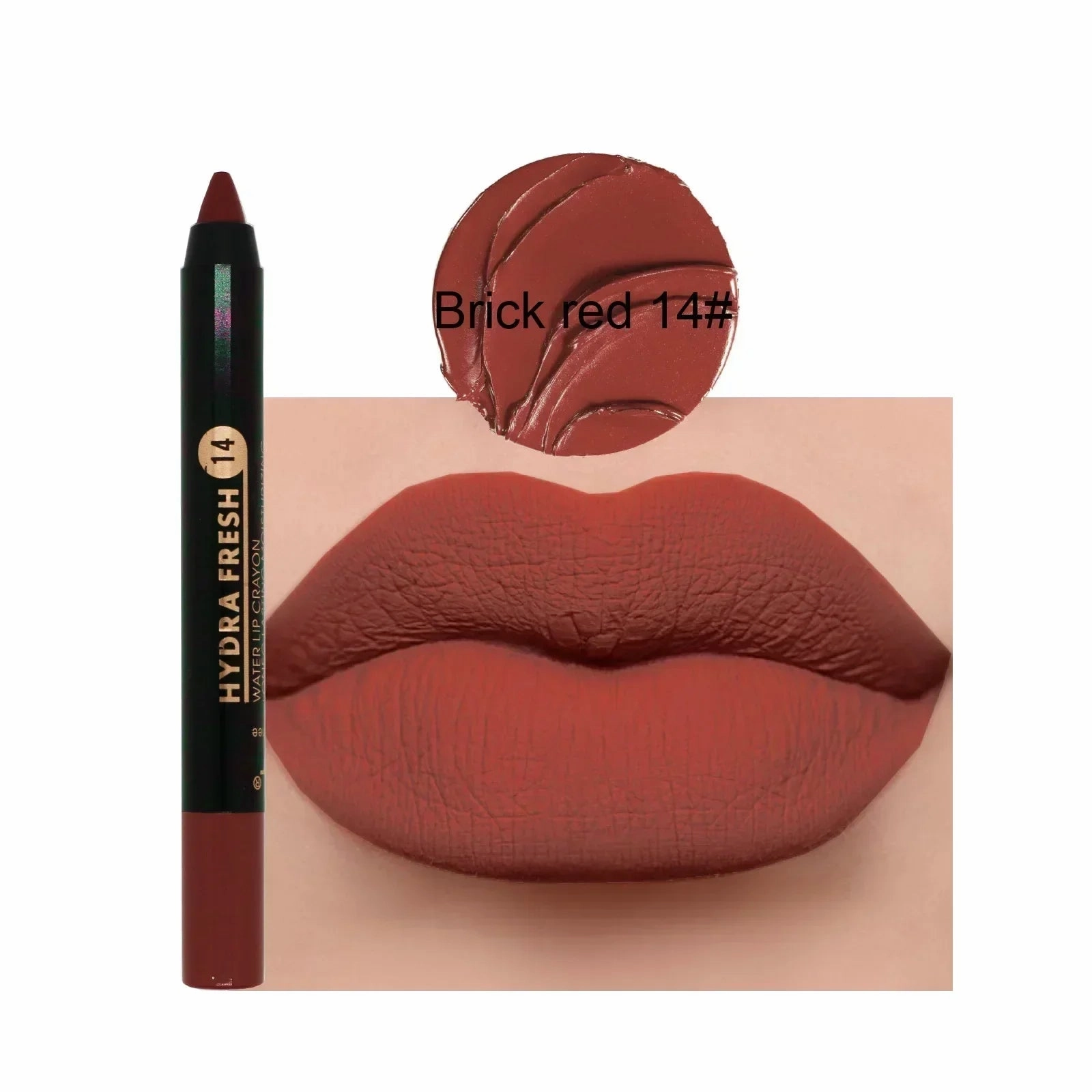 Red Nonstick Long-Lasting Velvet Matte Lipstick