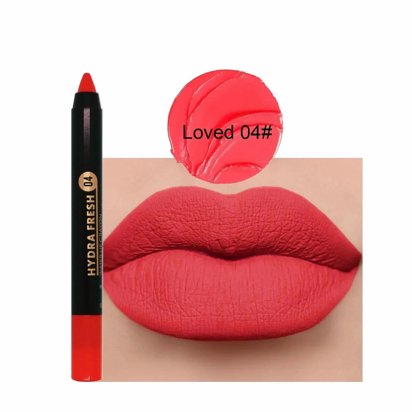 Red Nonstick Long-Lasting Velvet Matte Lipstick