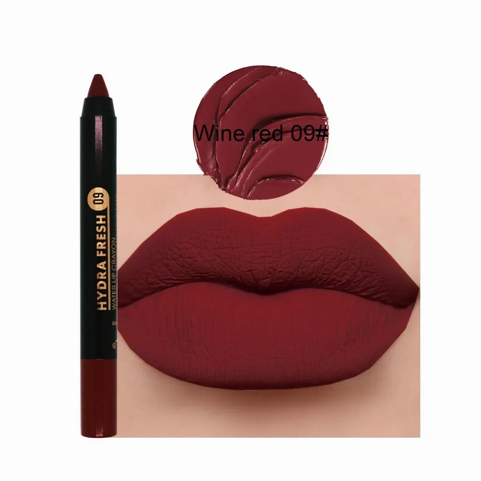 Red Nonstick Long-Lasting Velvet Matte Lipstick