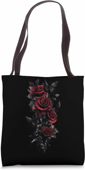 Red Rose Flower Botanist Garden Flower Red Rose Tote Bag