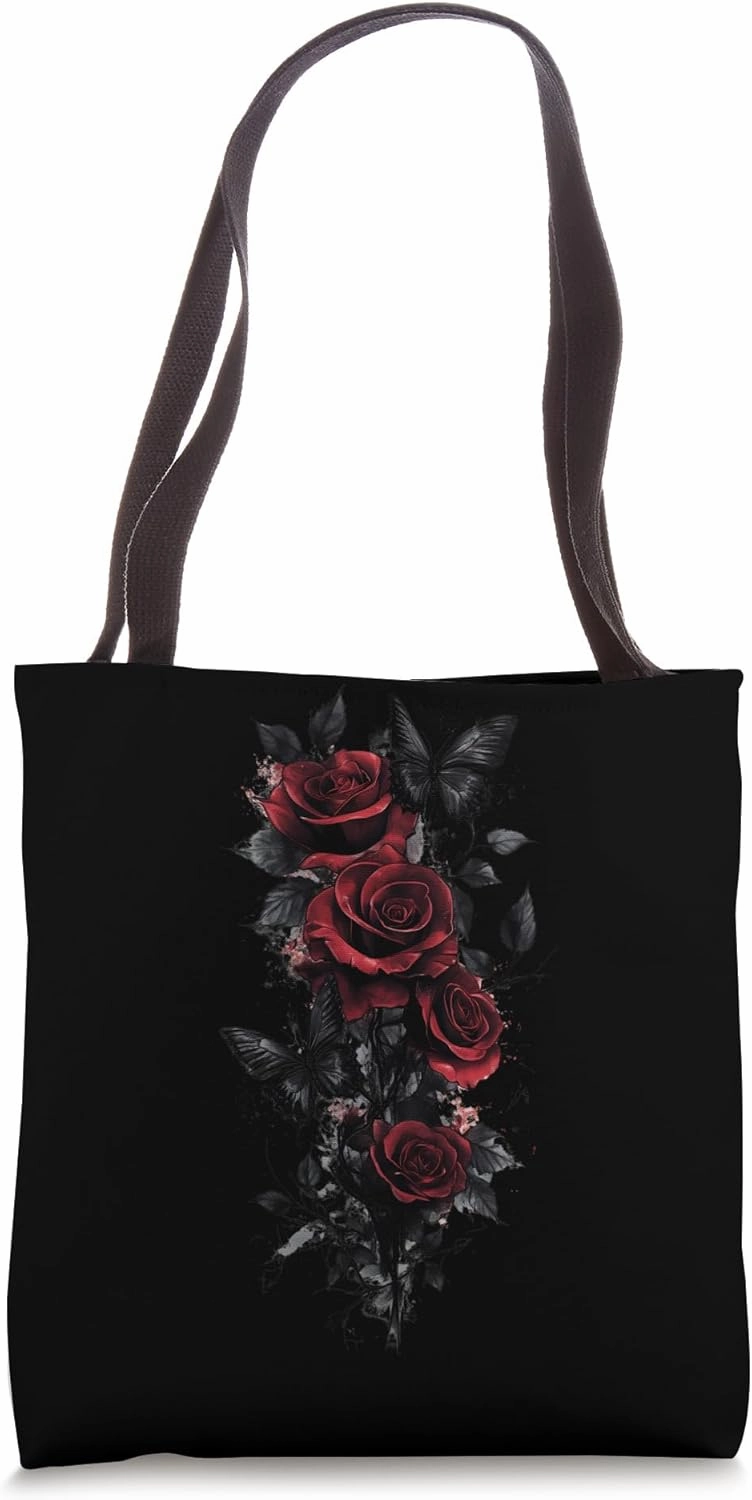 Red Rose Flower Botanist Garden Flower Red Rose Tote Bag
