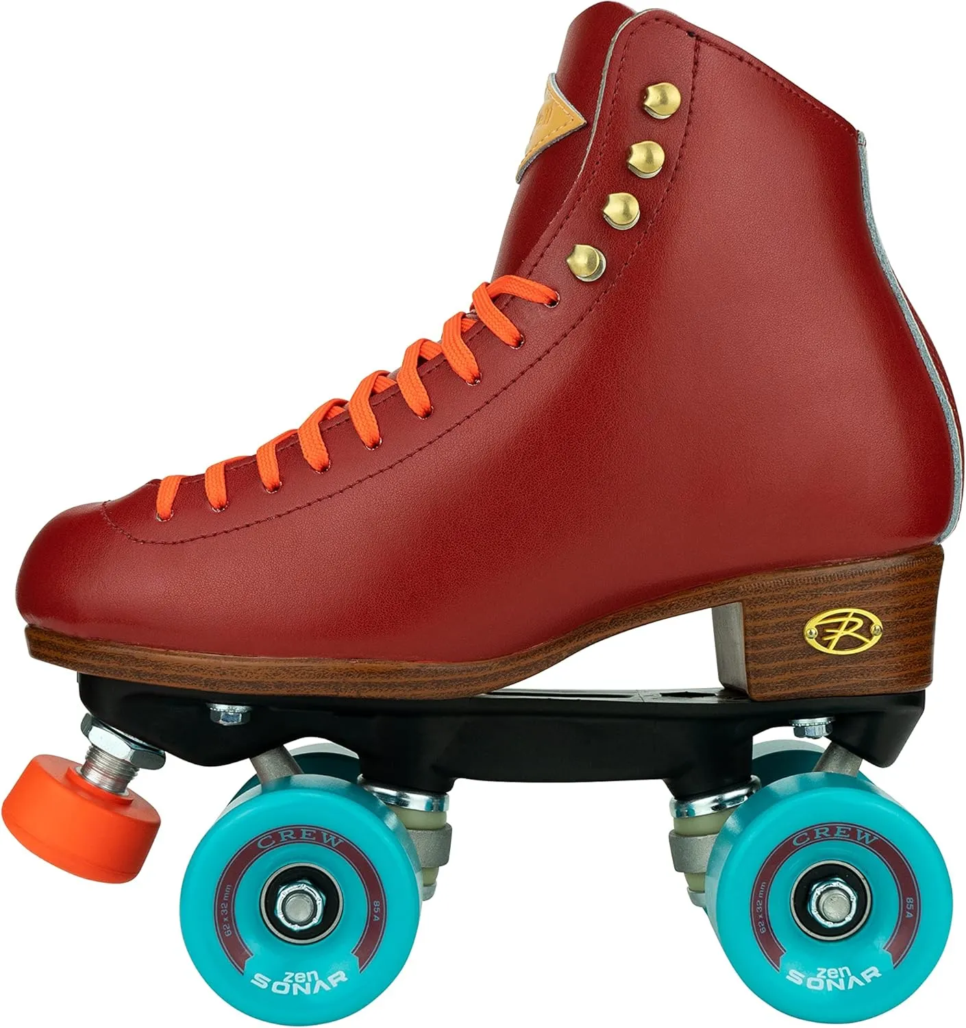 Riedell Crew Roller Skates - Outdoor Quad Roller Skate