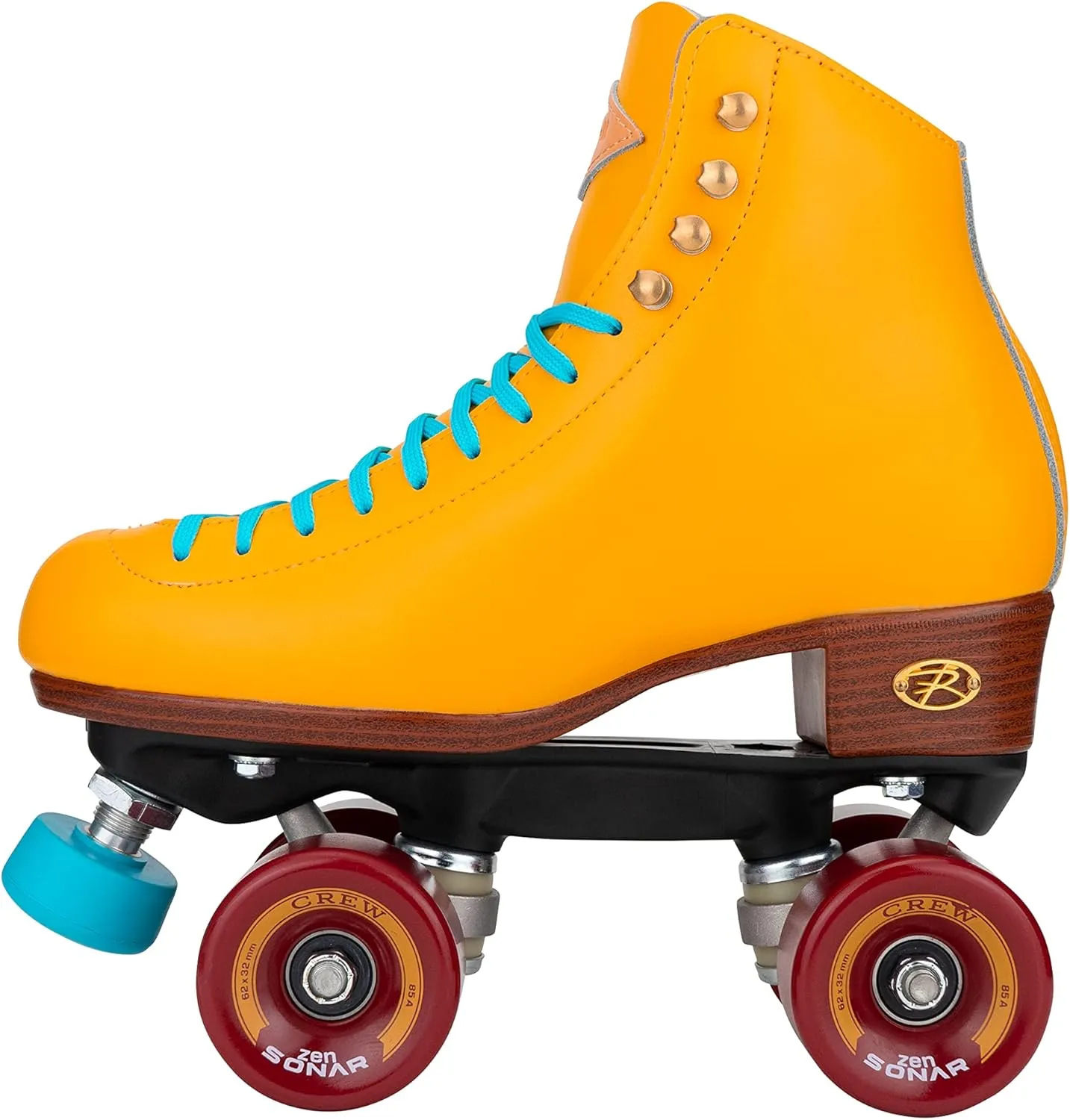 Riedell Crew Roller Skates - Outdoor Quad Roller Skate
