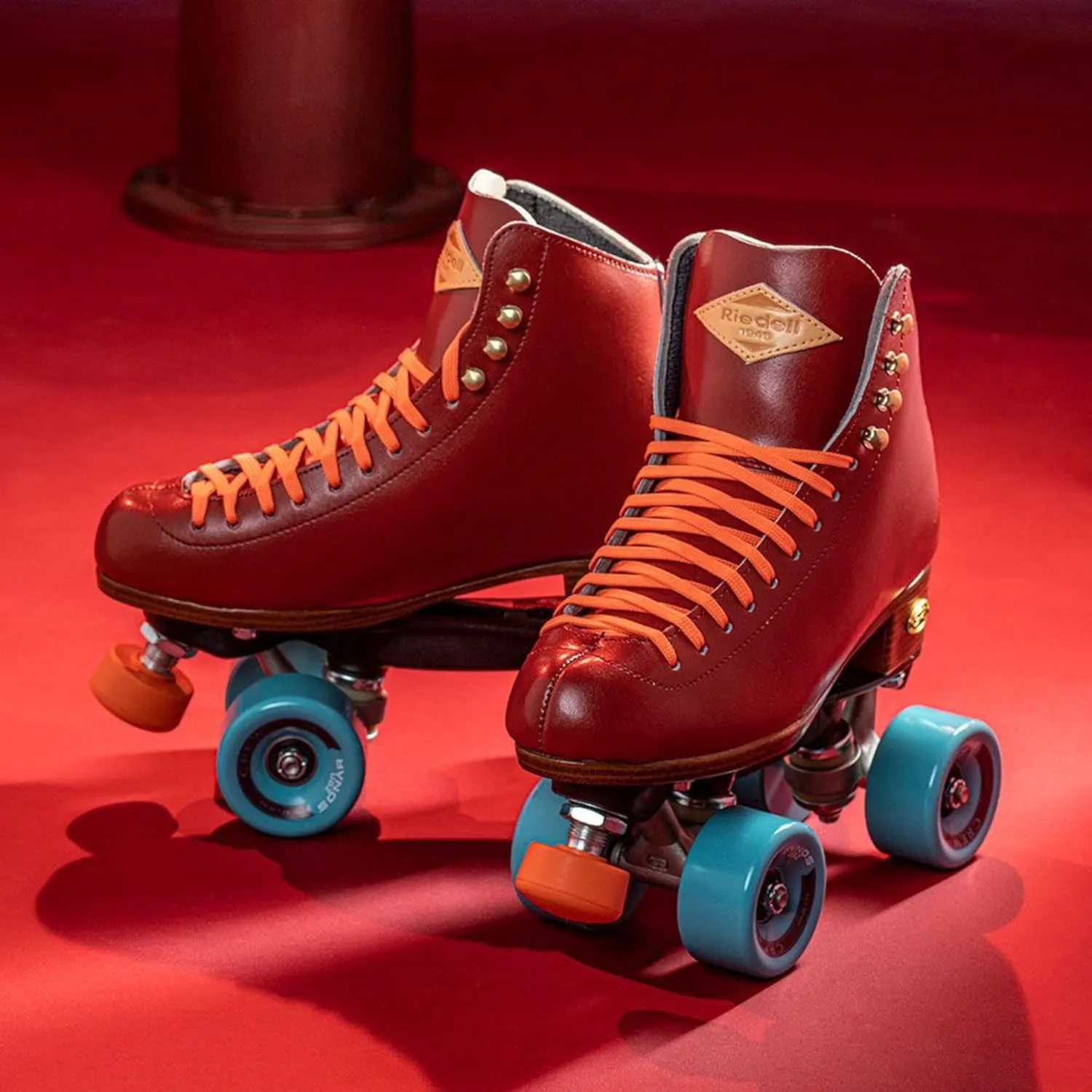 Riedell Crew Roller Skates - Outdoor Quad Roller Skate