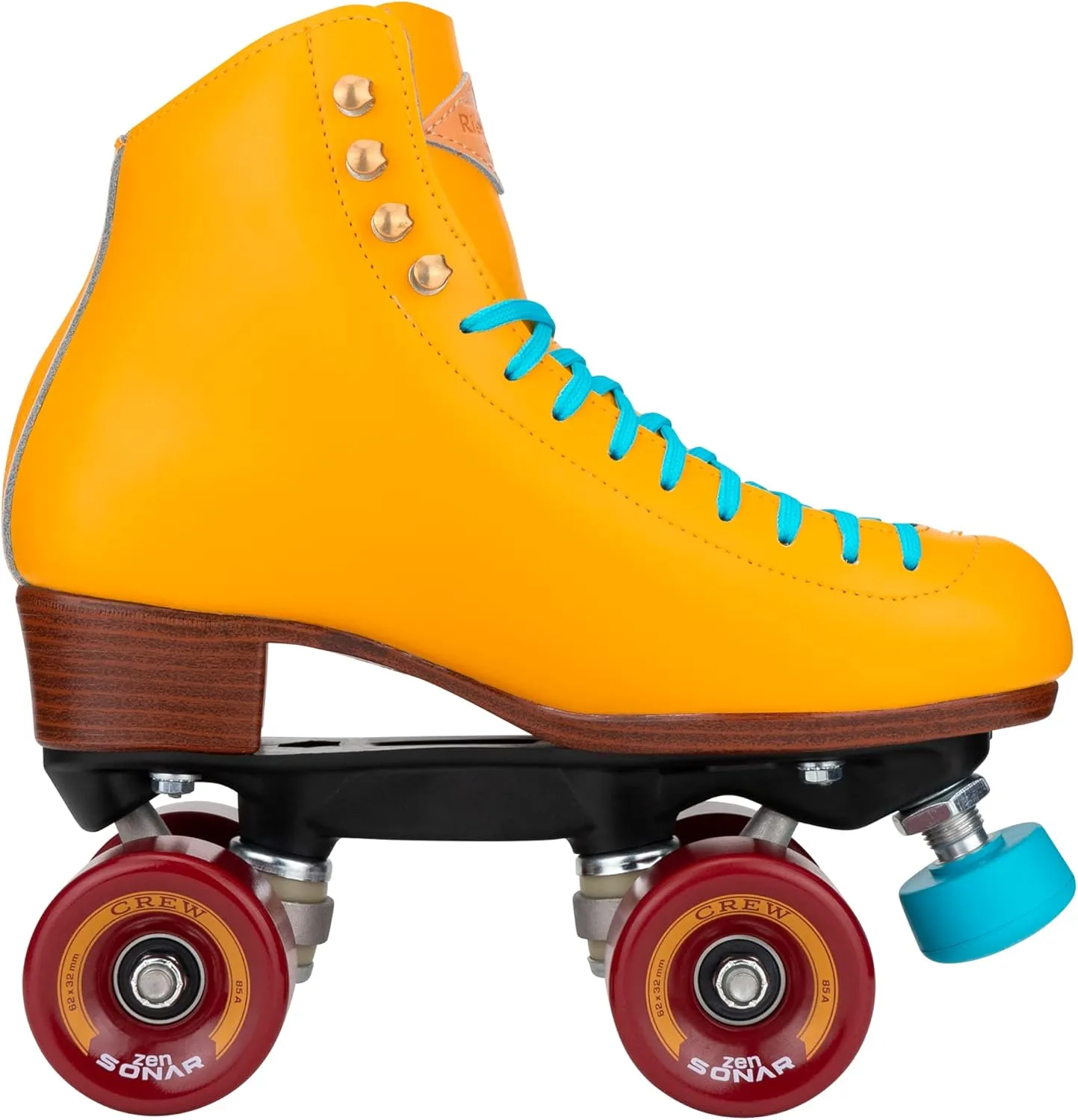 Riedell Crew Roller Skates - Outdoor Quad Roller Skate