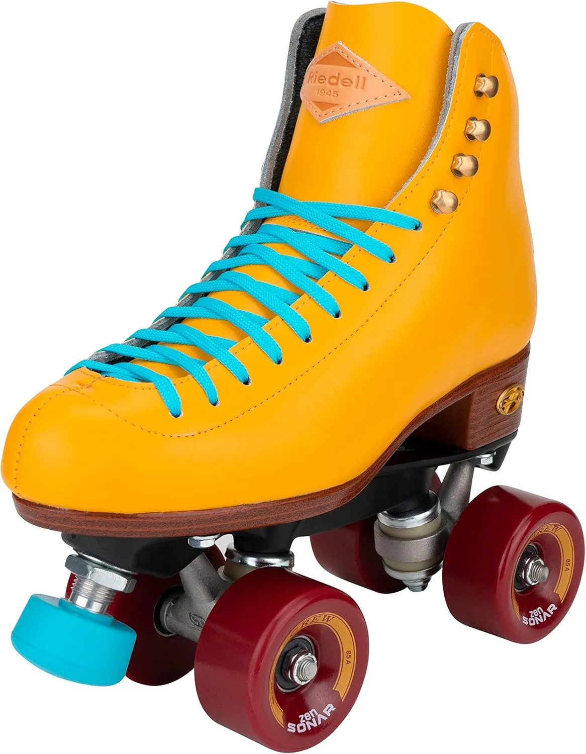 Riedell Crew Roller Skates - Outdoor Quad Roller Skate