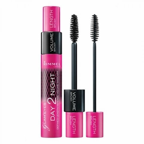 Rimmel London Glam Eyes Day 2 Night Mascara - 001 Black