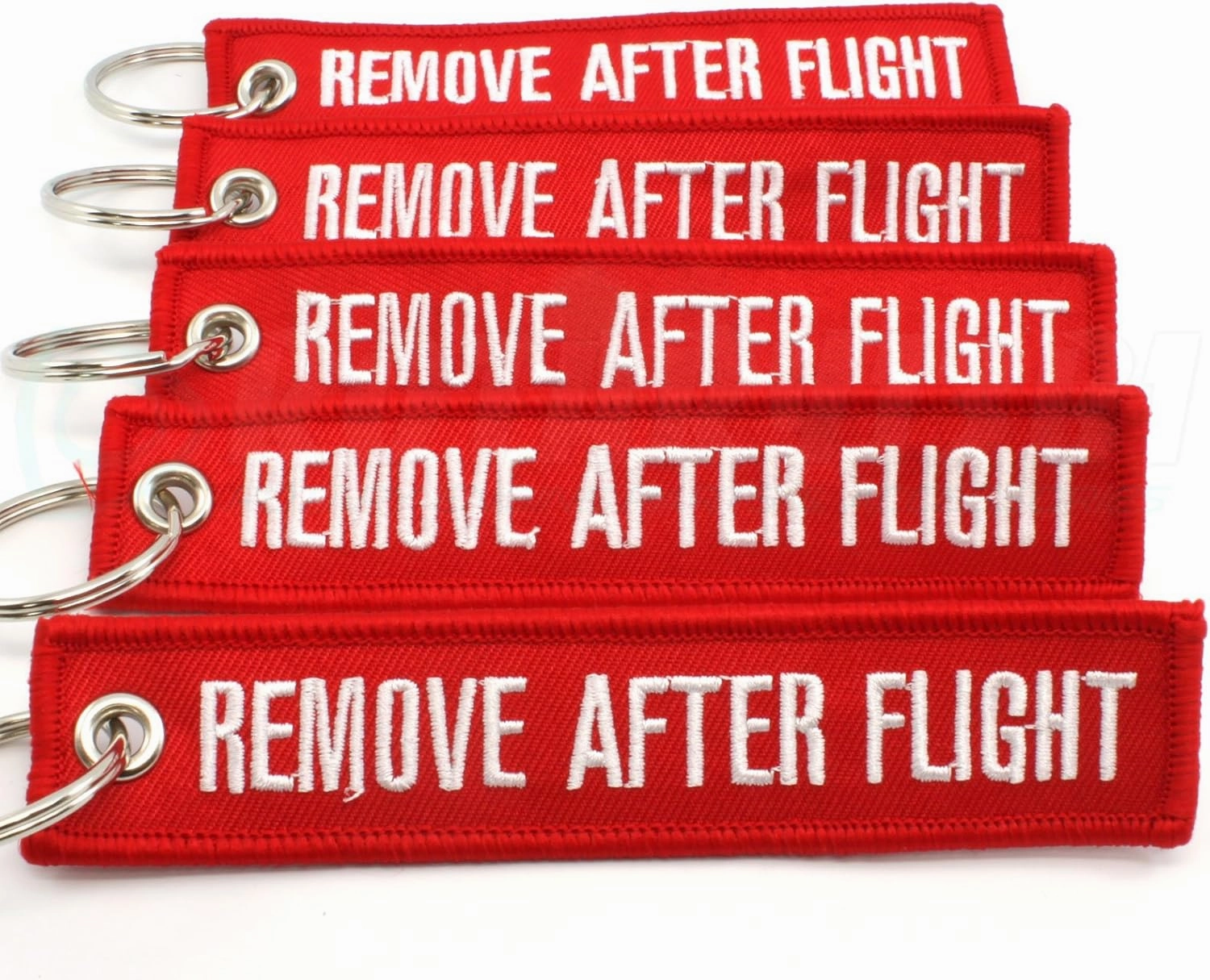 Rotary13B1 Remove After Flight Keychain - Red - 5pcs