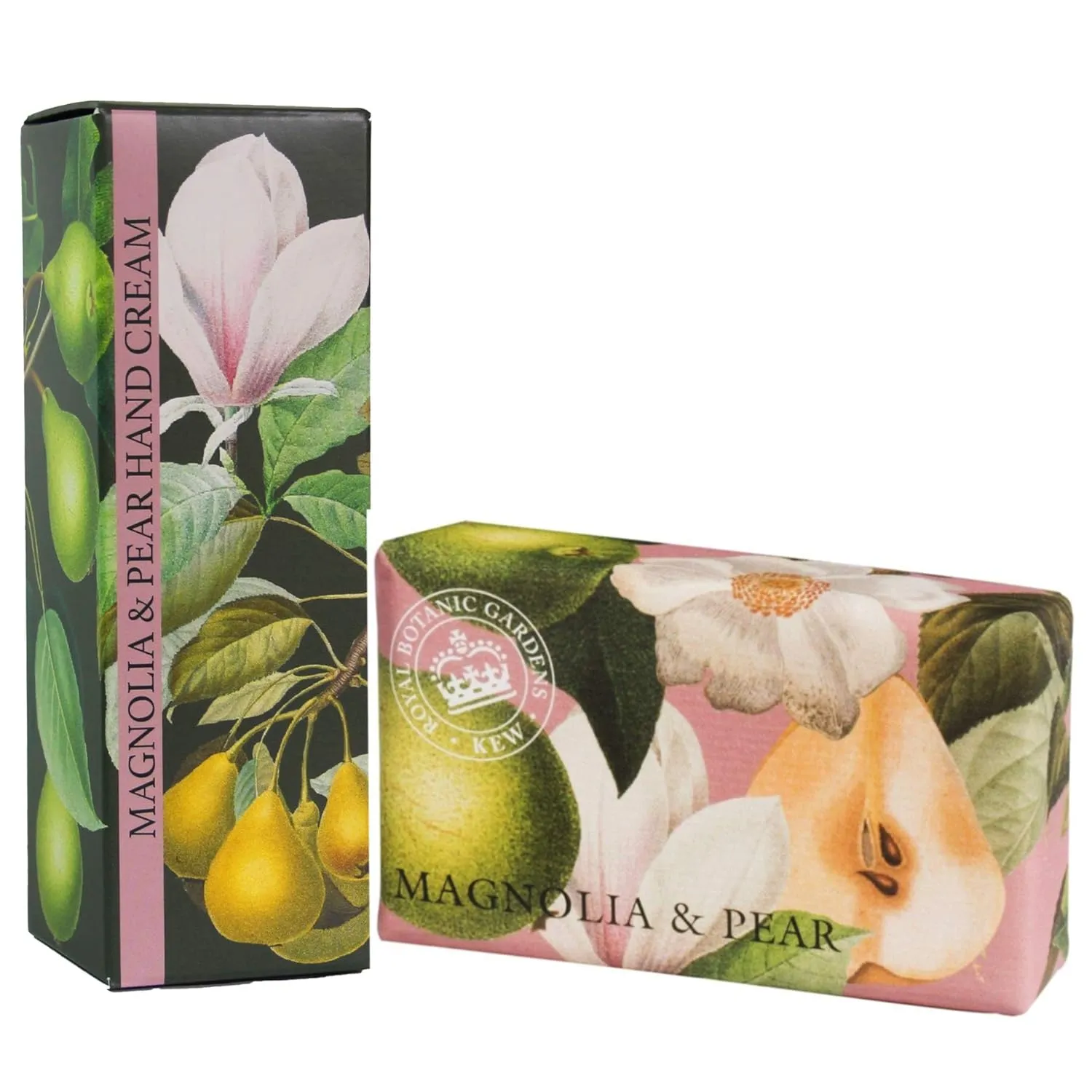 Royal Botanic Gardens Kew Hand Cream & Shea Butter Set - Magnolia & Pear
