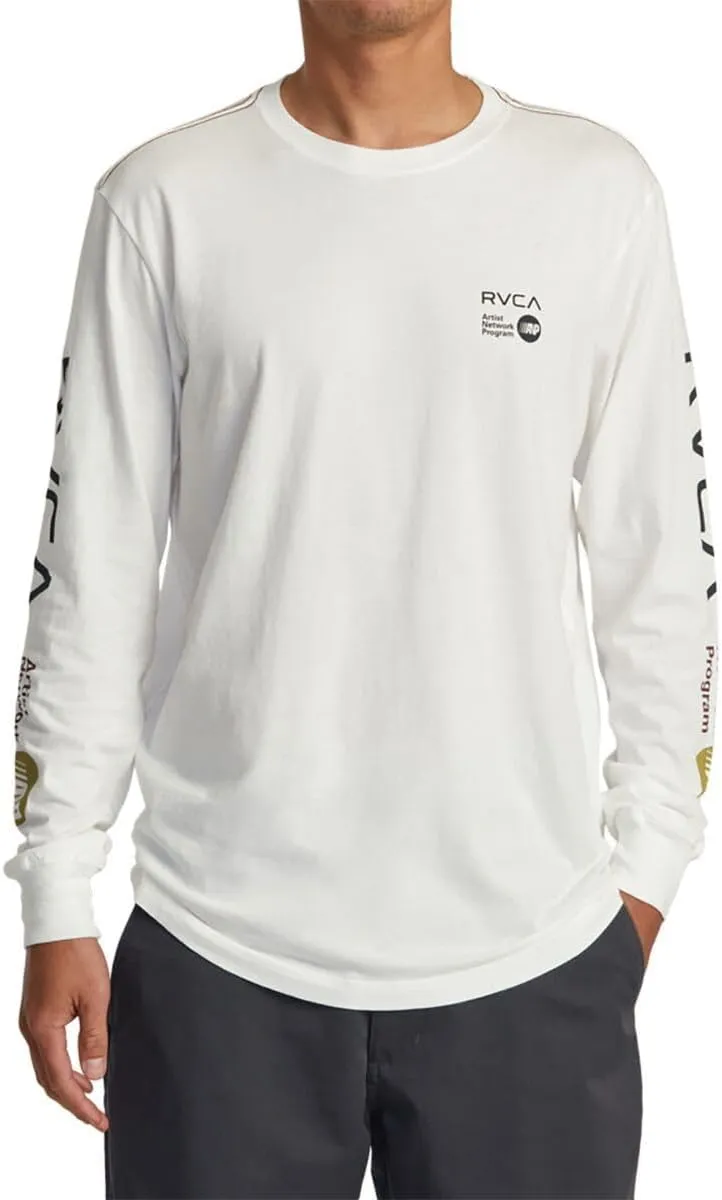 RVCA Men's Shifted Long Sleeve Tee
