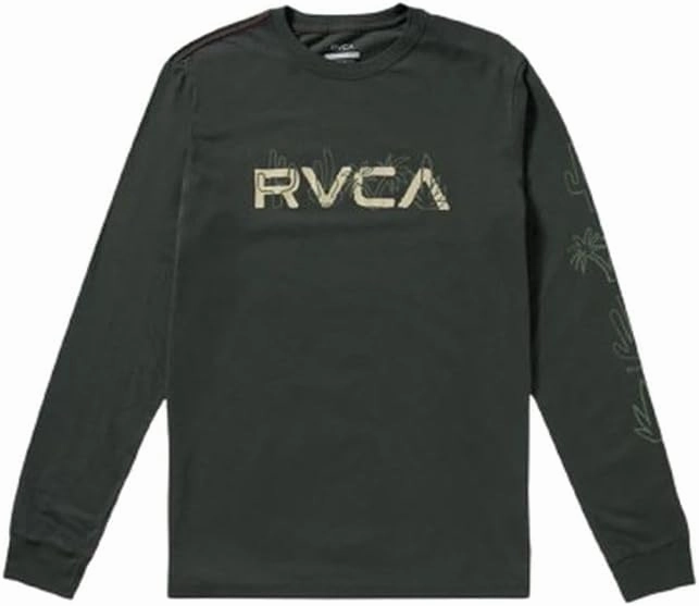 RVCA Men's Long Sleeve Graphic T-Shirt