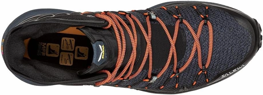 Salewa Men's Dropline Shock-Absorbent Trail Running Hiking Mid-Cut Shoe Road