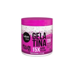 Salon Line Linha Tratamento (#ToDeCacho) - Gelatina Vai Ter Volume Sim! 550 Gr (Curls Treatment Collection - Volume Increase Gelatin Net 19,04 Oz)