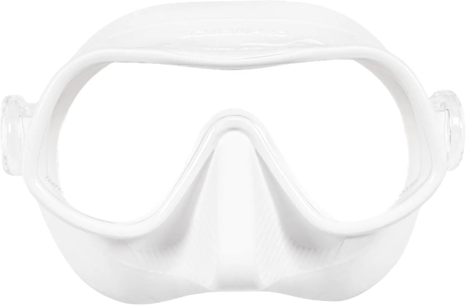 SCUBAPRO Steel Pro Scuba Diving Mask for Freediving, with Single Lens and Frameless, Low Volume Design