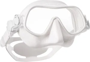 SCUBAPRO Steel Pro Scuba Diving Mask for Freediving, with Single Lens and Frameless, Low Volume Design