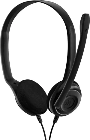 Sennheiser PC 8 USB - Stereo USB Headset for PC and MAC with In-line Volume and Mute Control - Black