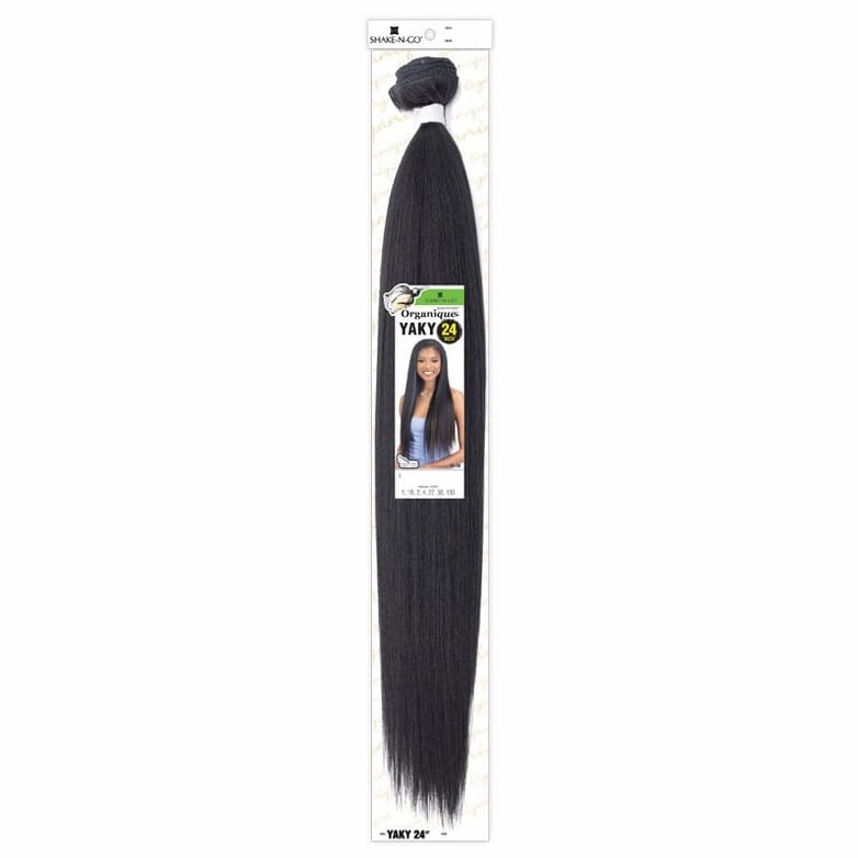 Shake N Go Organique Synthetic Hair Weave - Yaky 24" (Color:30)