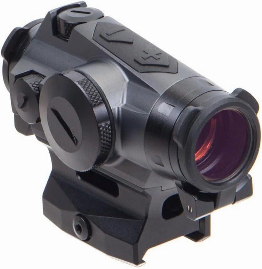 SIG SAUER Romeo4H 1x20 mm Waterproof Strong Graphite Aircraft-Grade CNC Aluminum Closed Red Dot Sight, 0.5 MOA Green Horse Shoe Ballistic Dot (SOR43013)
