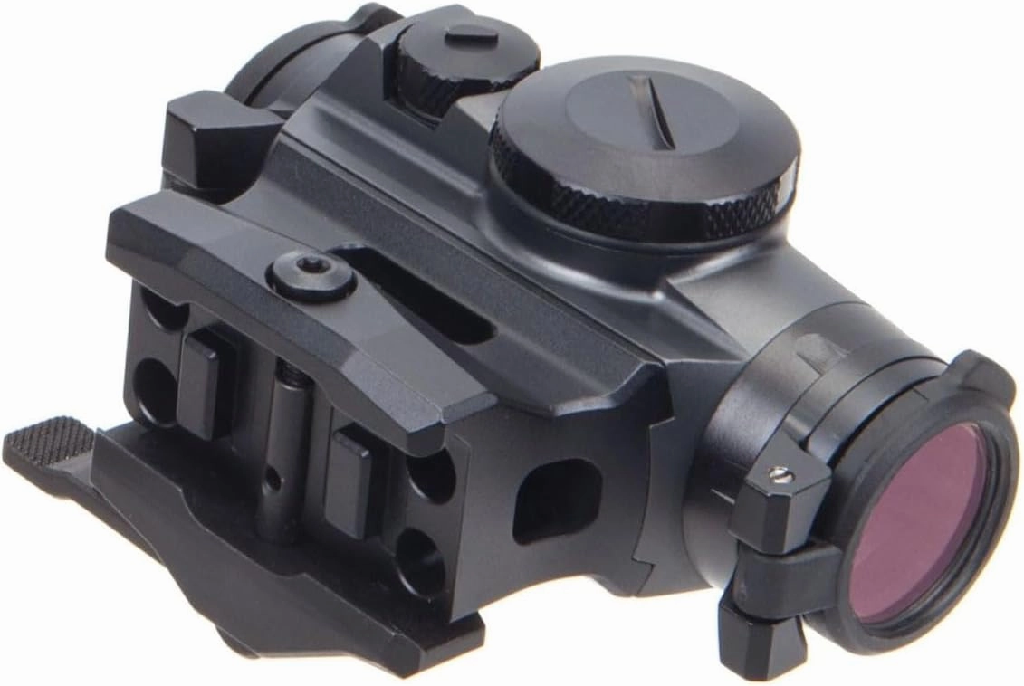 SIG SAUER Romeo4H 1x20 mm Waterproof Strong Graphite Aircraft-Grade CNC Aluminum Closed Red Dot Sight, 0.5 MOA Green Horse Shoe Ballistic Dot (SOR43013)