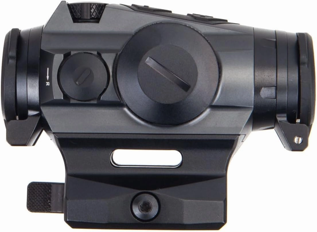 SIG SAUER Romeo4H 1x20 mm Waterproof Strong Graphite Aircraft-Grade CNC Aluminum Closed Red Dot Sight, 0.5 MOA Green Horse Shoe Ballistic Dot (SOR43013)