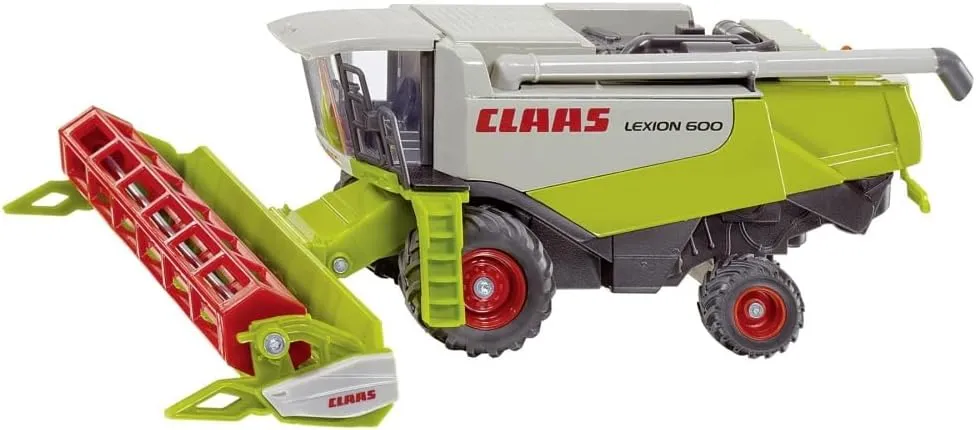 Siku 1991, Claas Combine Harvester, 1:50, Metal/Plastic, Green/Red, Movable Parts