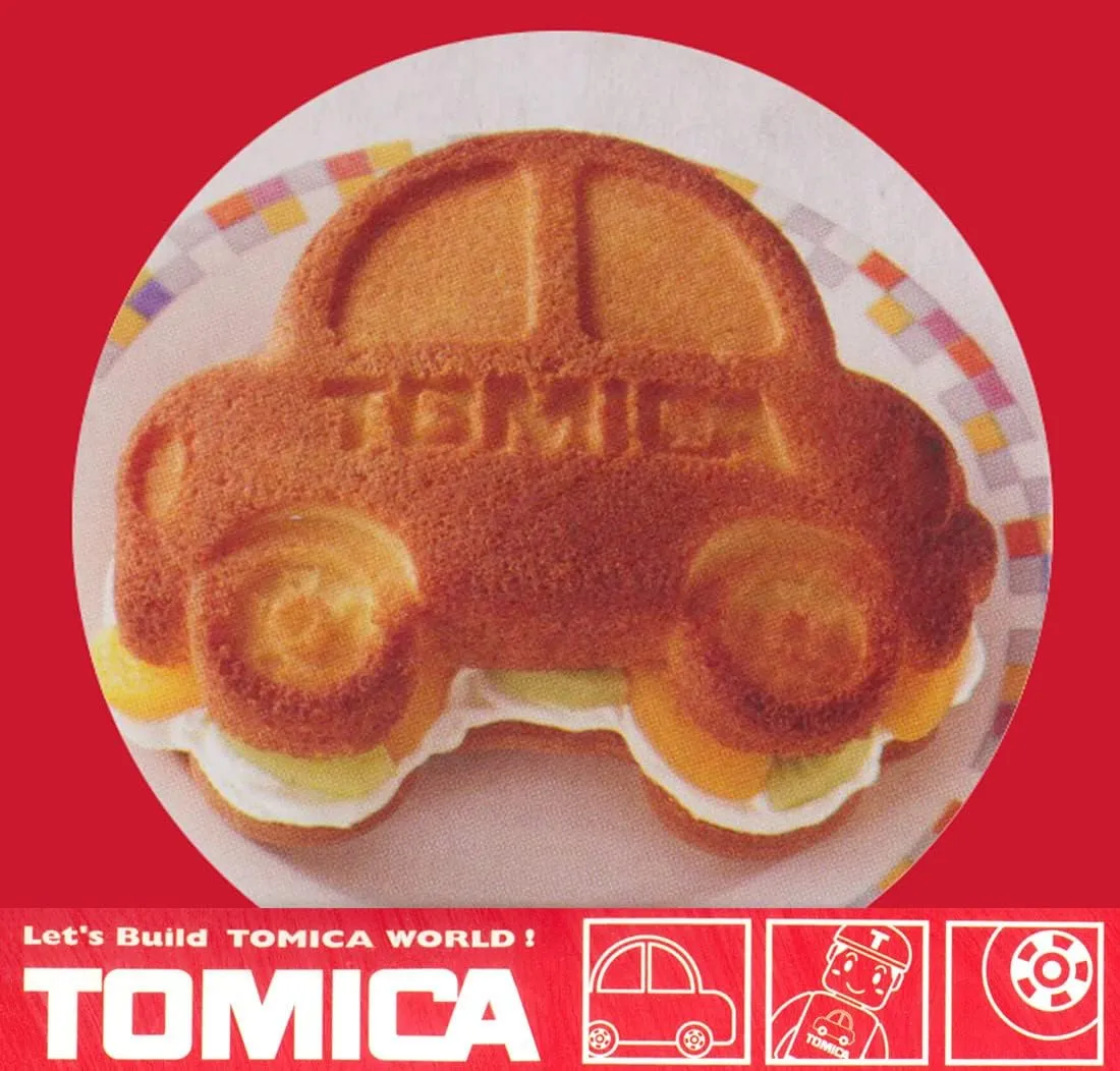 Skater SLC1-A Tomica Silicone Sponge Cake Mold 21 Takara Tomy