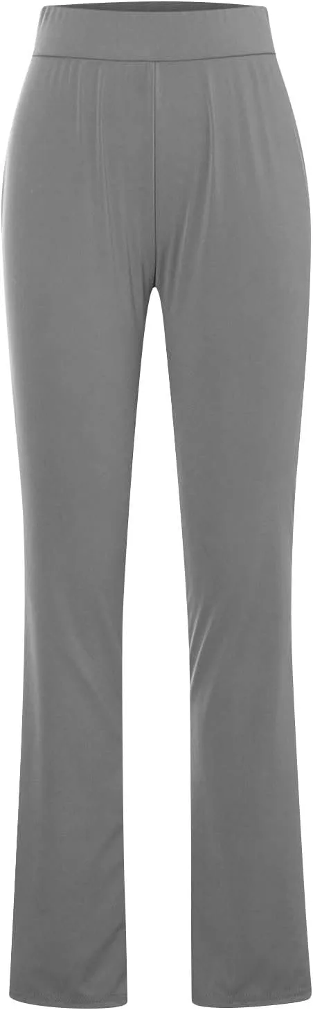 SMIDOW Womens Shapewear High Waisted Flare Leggings Bootcut Yoga Dance Pants Seamless Scrunch Butt Gym Yoga Pants
